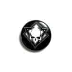 Cultic Button - Skull Pin