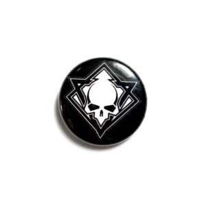 Cultic Button - Skull Pin