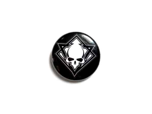 Cultic Button - Skull Pin