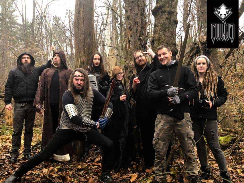 Forest of Knives Video Behind the Scenes Group Shot