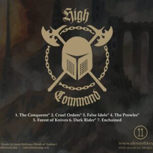 Cultic High Command CDr - Back Cover