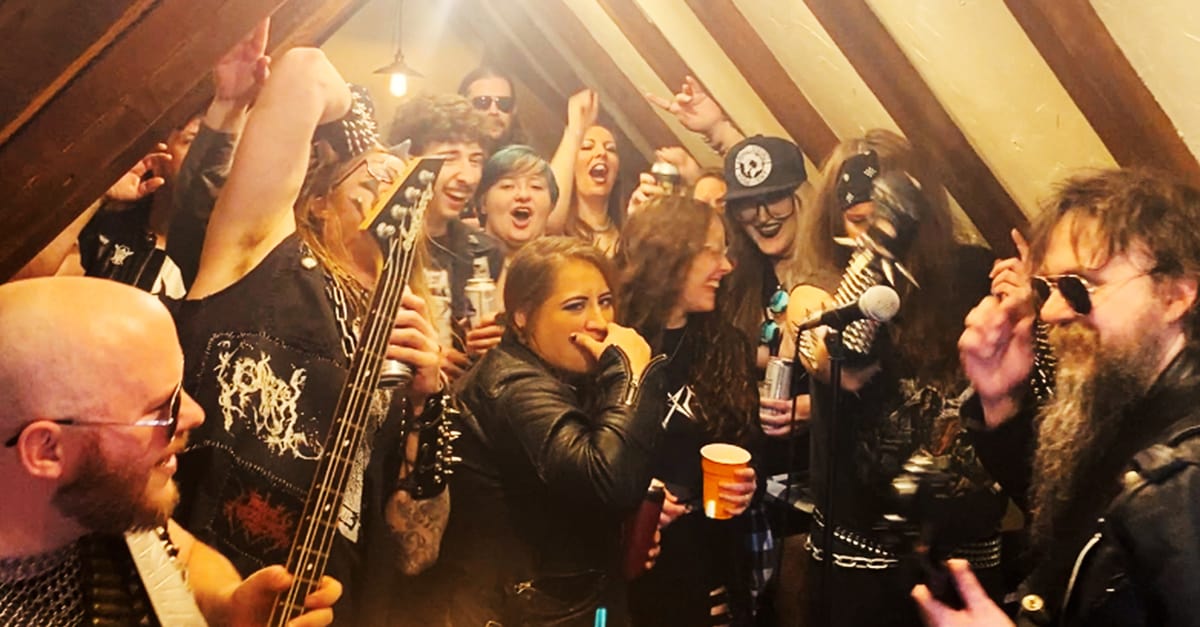 Cultic Seducer Video Shoot - Behind the Scenes