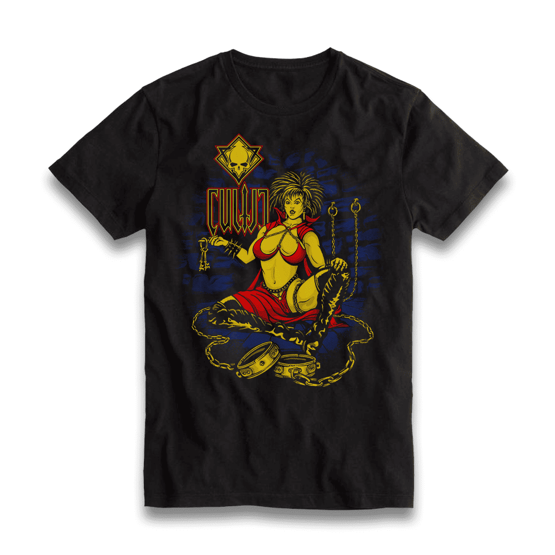Cultic Seducer T-Shirt - Duncheon Wench and Chains