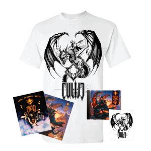 Cultic Lore Dark Rider Bundle - T-Shirt, Poster, CD-R and Sticker