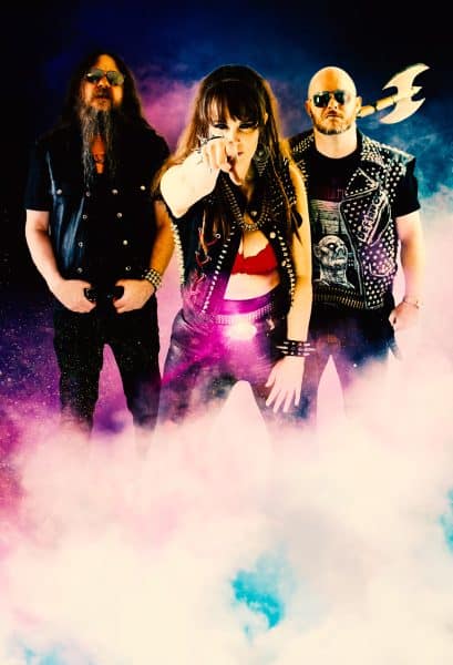 Cultic - Brian Magar, Rebecca Magar, and Andrew Harris in smoke